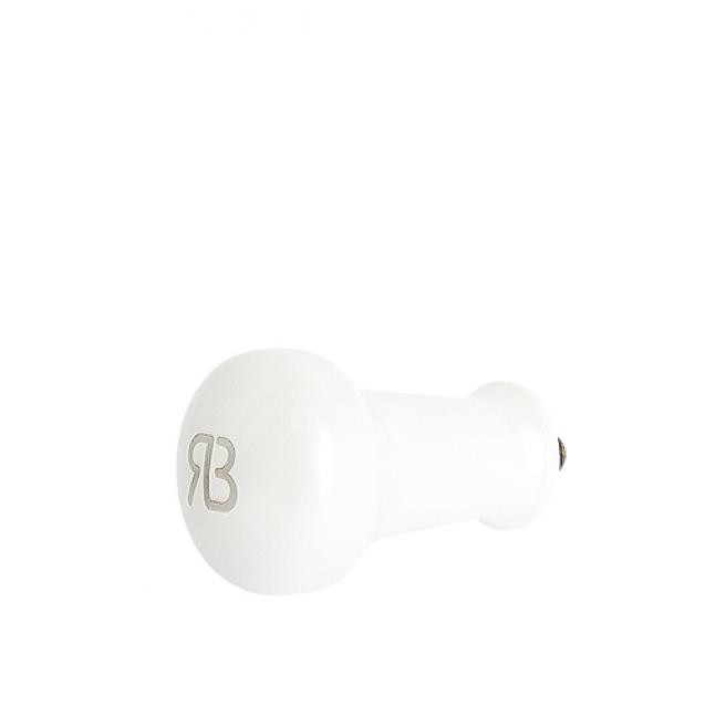 Reg Barber Handle Tall Powder Coated Pearl