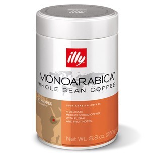 illy Koffiebonen MONOARABICA ETHIOPIA 6 blikken