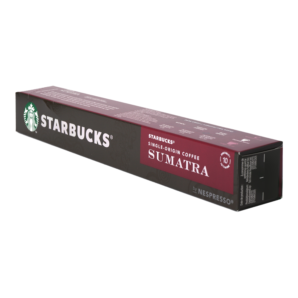 Starbucks - nespresso - Sumatra - single origin