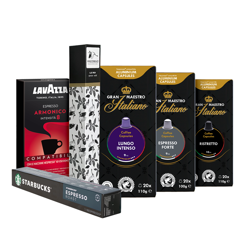 Proefpakket Intens - cups voor Nespresso