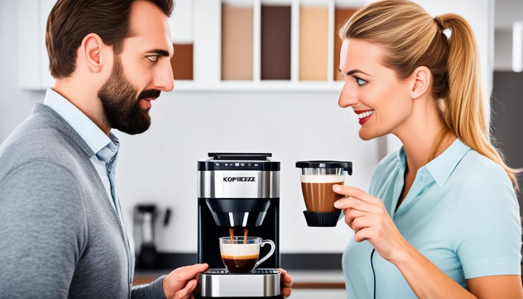 koffiezetapparaat bonen versus andere koffiemachines