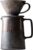 1 Persoons Slow Coffee Koffiefilter – 0.4L – Coffeemaker – Koffiefilterhouder met Koffiekan en Deksel – Cafetière – Pour Over – Zwart