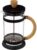 5Five Cafetiere French Press koffiezetter – koffiemaker pers – 600 ml – glas/rvs – Koffiezetapparaat voor verse koffie – 14 x 10 x 19 cm