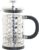 Cafetiere French Press koffiezetter zwart met inox 600 ml – Koffiezetapparaat voor verse koffie