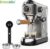 Nueva Vida – Koffiemachine – Koffiezetapparaat – Met Melkopschuimer – Voor Vers Gemalen Koffie – Pistonmachines – 1450 Watt – 1.1 Liter – 20 Bar – Zwart